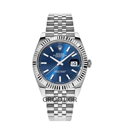 Datejust Blue Dial Jubilee 41Mm