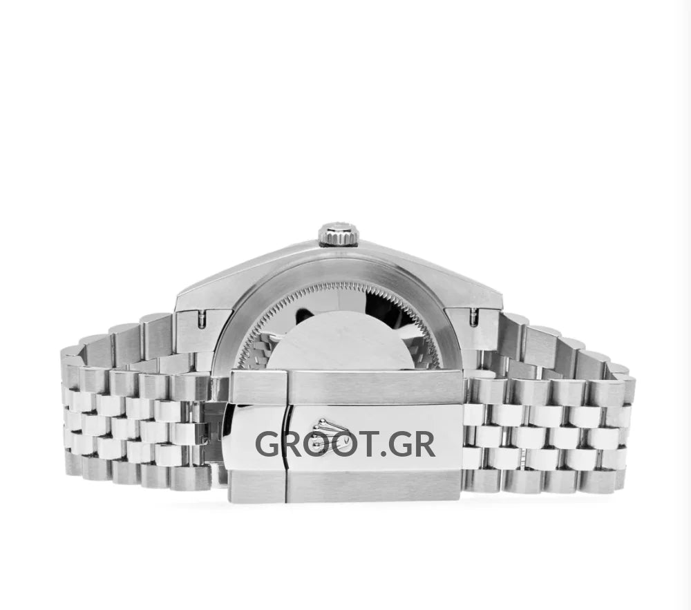 Rolex Datejust Steel White Roman Dial Jubilee 41Mm