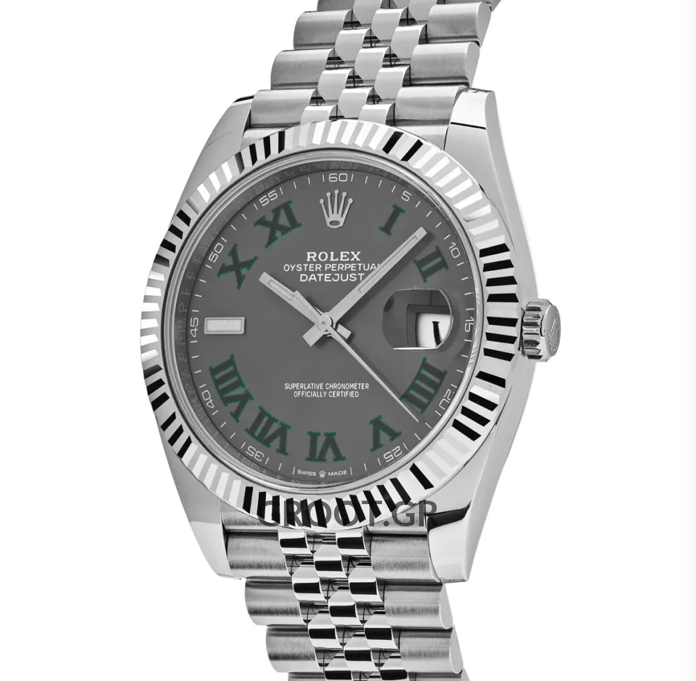 Rolex Datejust Wimbledon Steel Jubilee 41Mm