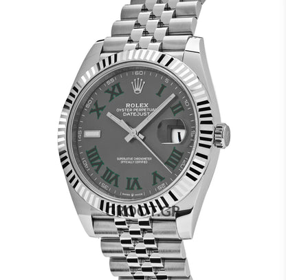 Rolex Datejust Wimbledon Steel Jubilee 41Mm