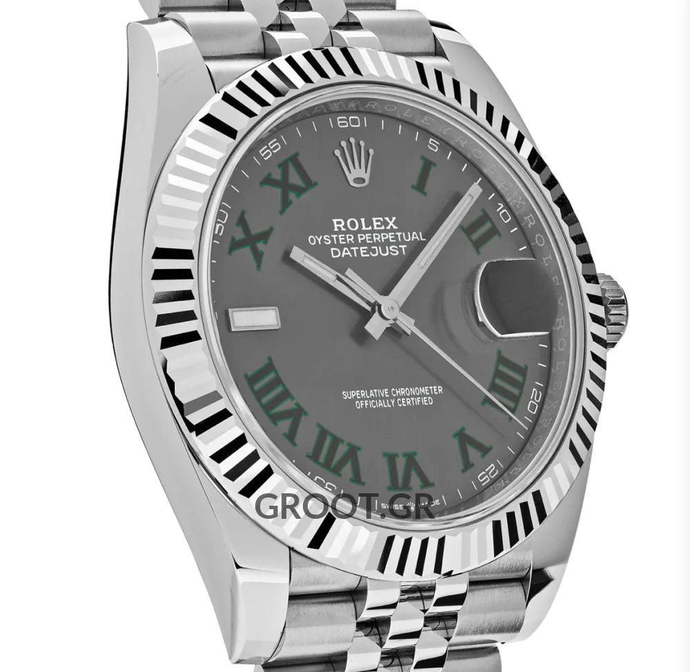 Rolex Datejust Wimbledon Steel Jubilee 41Mm