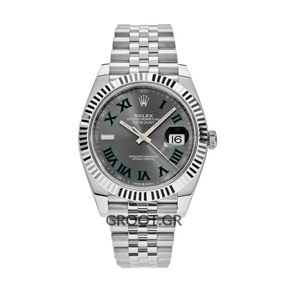 Rolex Datejust Wimbledon Steel Jubilee 41Mm