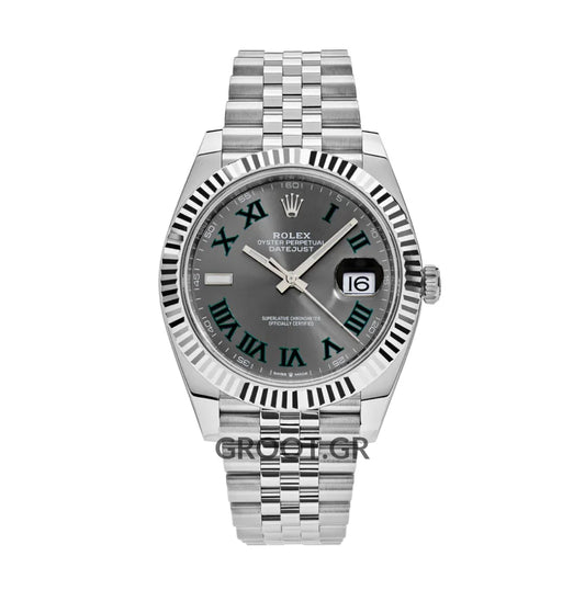 Rolex Datejust Wimbledon Steel Jubilee 41Mm