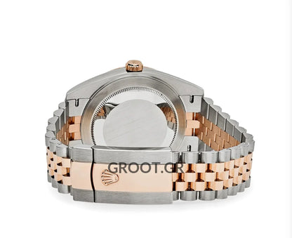 Rolex Datejust Wimbledon Two Tone Pink Gold Jubilee 41Mm