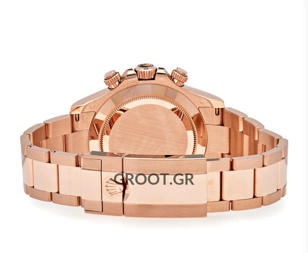 Rolex Daytona Rose Gold Black & Pink Dial 40Mm