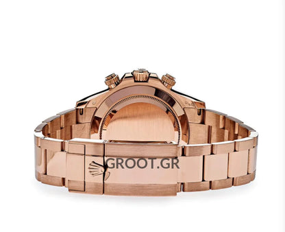 Rolex Daytona Rose Gold Chocolate Brown Dial 40Mm