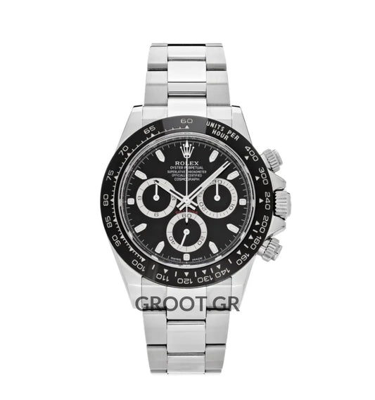 Rolex Daytona Steel Black Dial Ceramic Bezel 40Mm