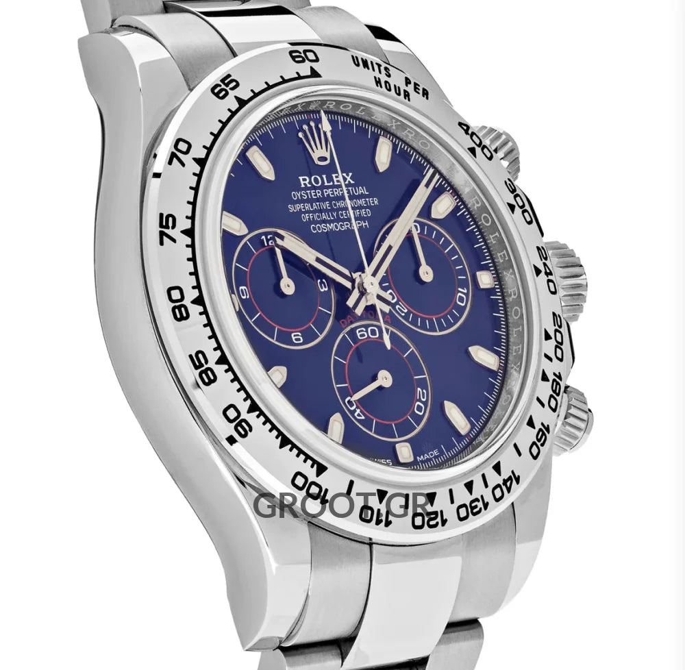 Rolex Daytona Steel Blue Dial 40Mm