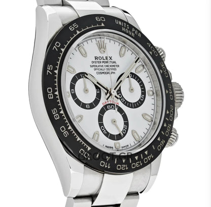 Rolex Daytona White Dial Ceramic Bezel 40Mm