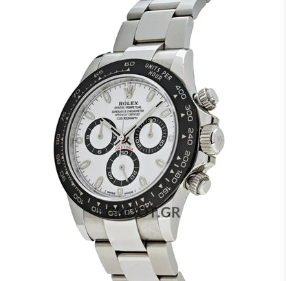 Rolex Daytona White Dial Ceramic Bezel 40Mm