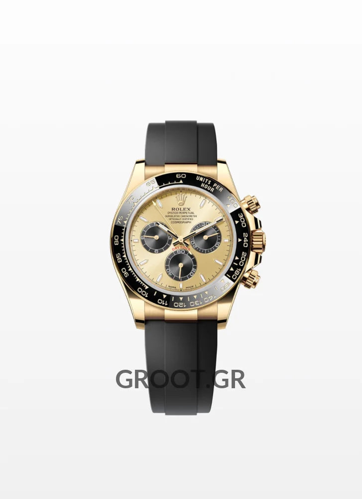 Rolex Daytona Yellow Gold Oysterflex Strap 40Mm