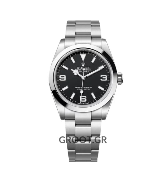 Rolex Explorer Black Dial 40Mm