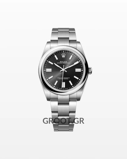 Rolex Oyster Perpetual Black Dial 41Mm