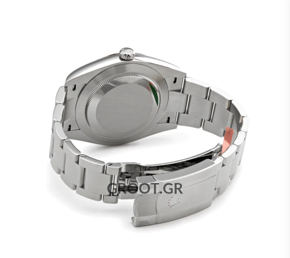 Rolex Oyster Perpetual Turquoise Celebration Motif Dial 41Mm