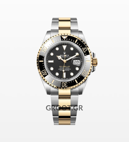 Rolex Sea-Dweller Deep Sea Two Tone Black Ceramic 2021 43.5Mm