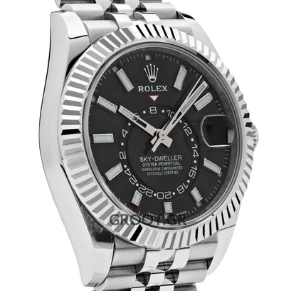 Rolex Sky-Dweller Black Dial Jubilee 42Mm