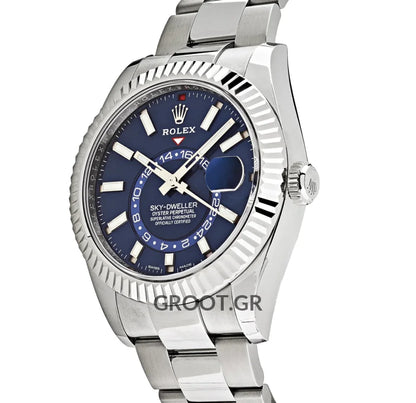 Rolex Sky-Dweller Blue Dial Oyster 42Mm