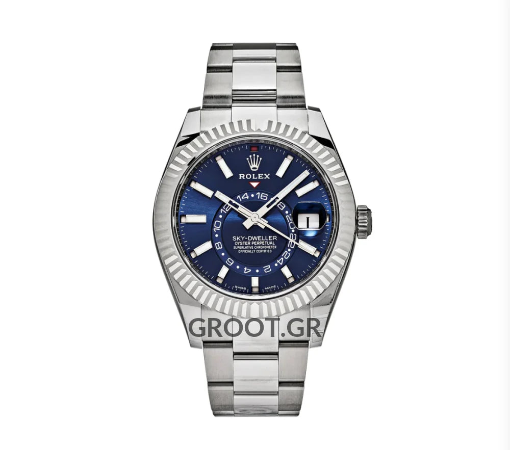 Rolex Sky-Dweller Blue Dial Oyster 42Mm