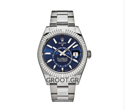 Rolex Sky-Dweller Blue Dial Oyster 42Mm