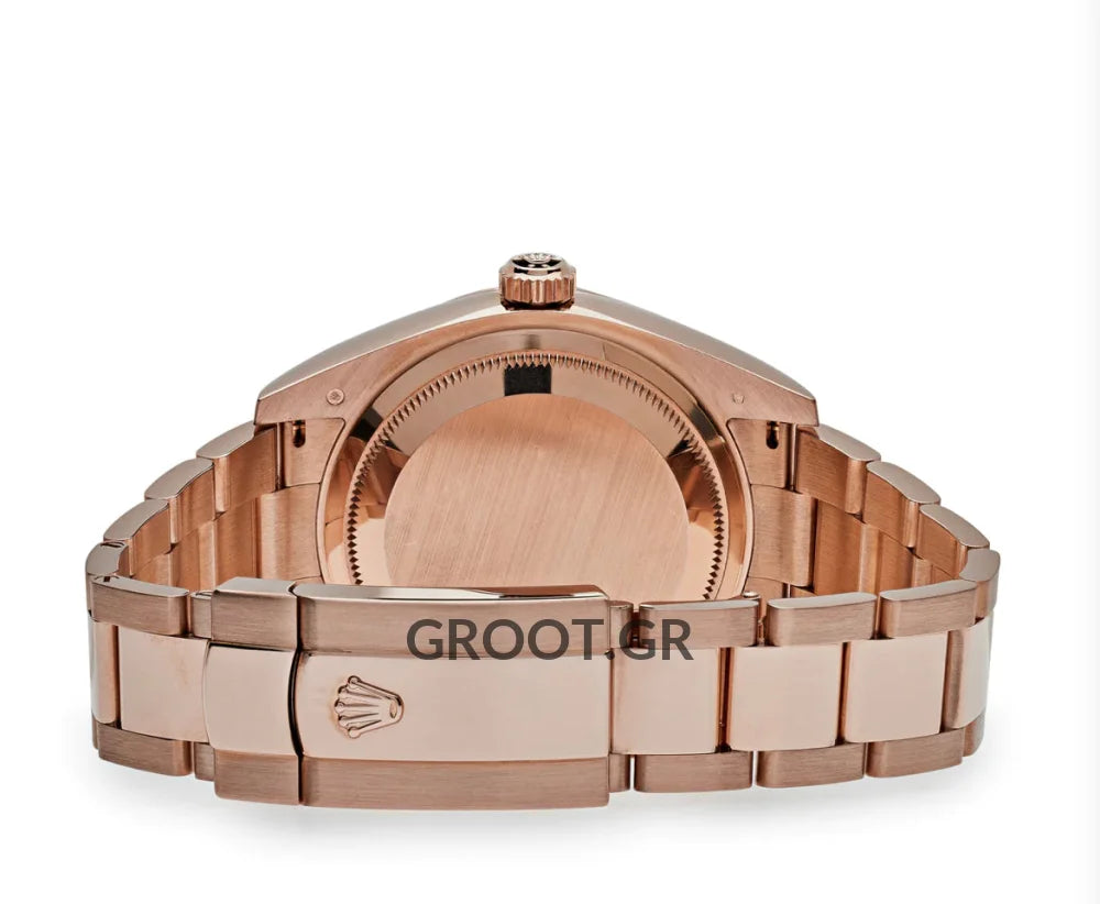 Rolex Sky-Dweller Rose Gold Chocolate Arabic Dial 42Mm