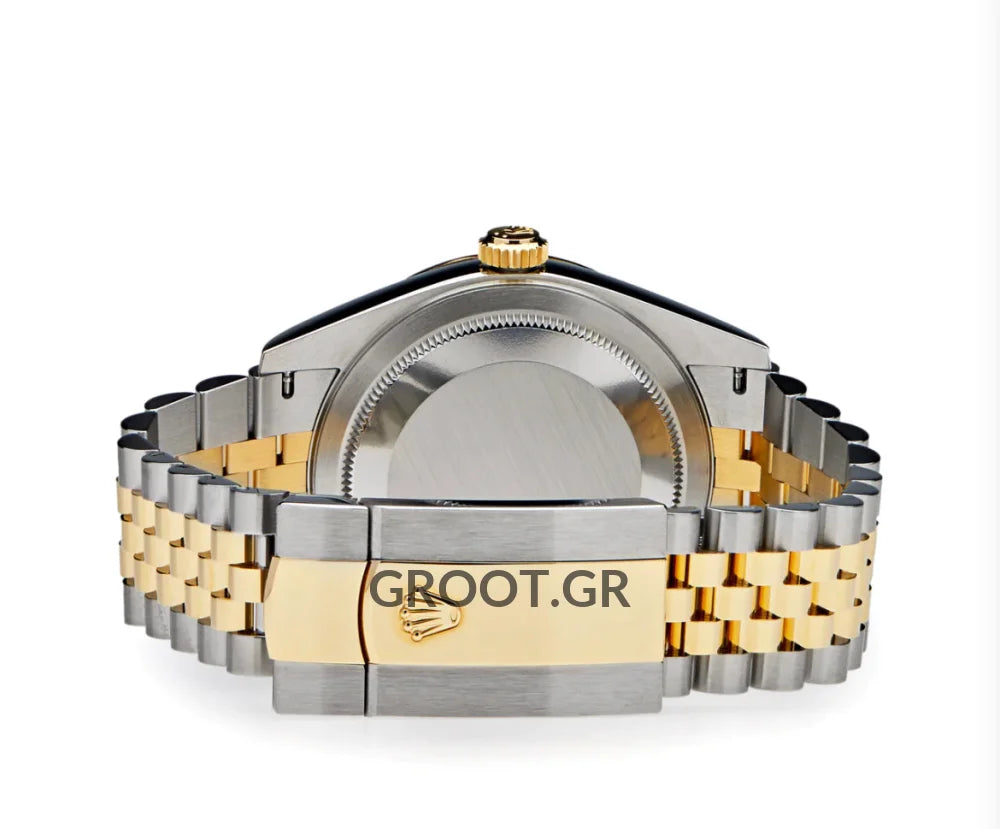 Rolex Sky-Dweller Two Tone Black Dial Jubilee 42Mm