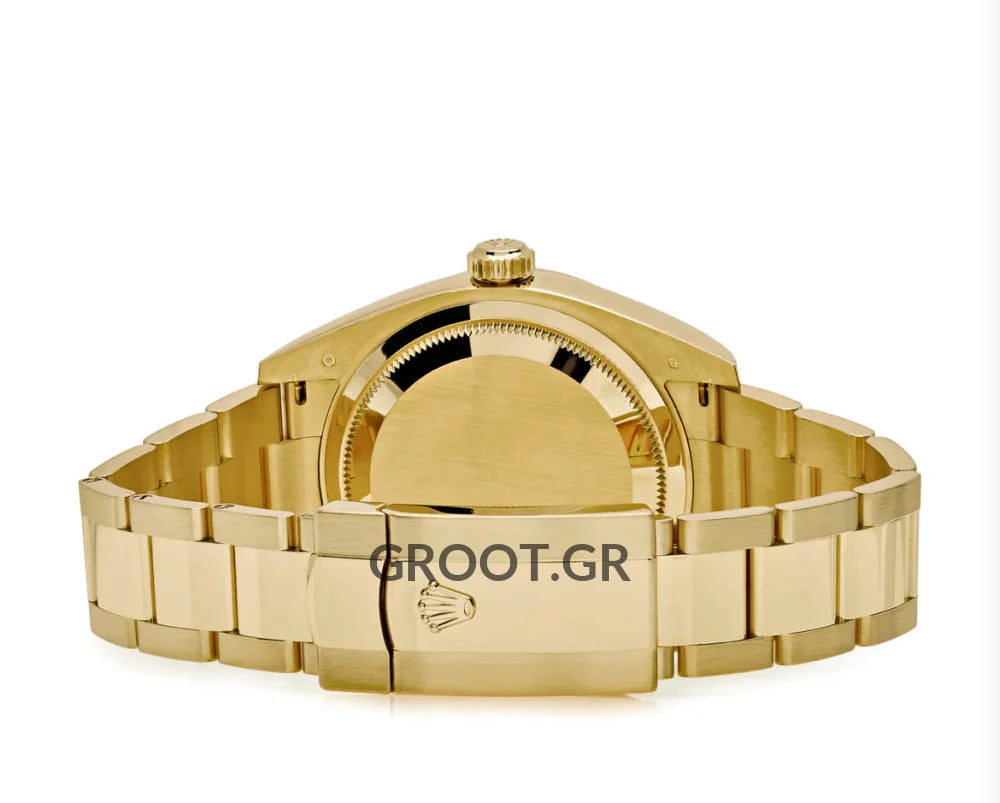 Rolex Sky-Dweller Yellow Gold Black Dial Oyster 42Mm