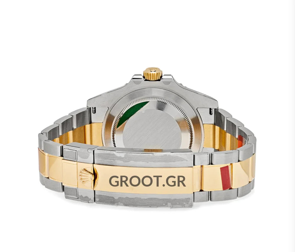 Rolex Submariner Date 2 Tone Yellow Gold Black Dial