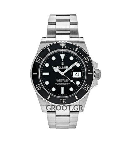 Rolex Submariner Date Black Ceramic Bezel 41Mm