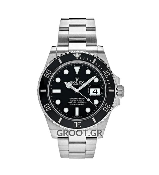 Rolex Submariner Date Black Ceramic Bezel 41Mm