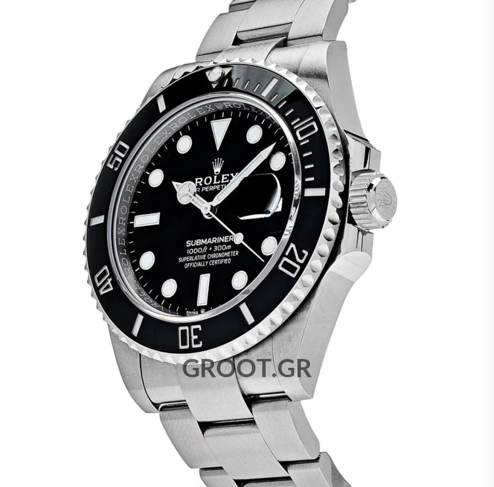 Rolex Submariner Date Black Ceramic Bezel 41Mm