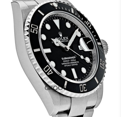 Rolex Submariner Date Black Ceramic Bezel 41Mm