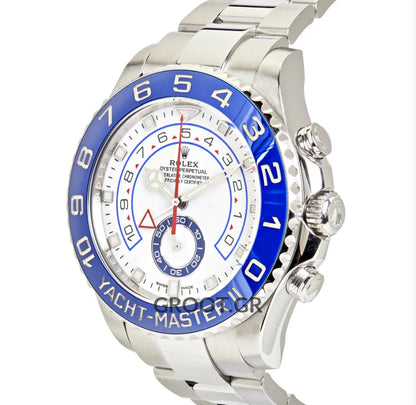Rolex Yacht-Master Ii Steel White Dial 44Mm