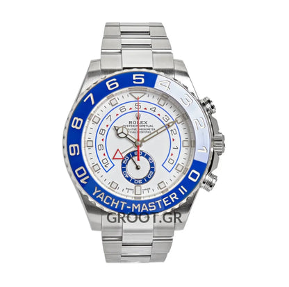Rolex Yacht-Master Ii Steel White Dial 44Mm