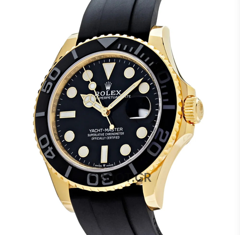 Rolex Yacht-Master Yellow Gold Oysterflex 42Mm