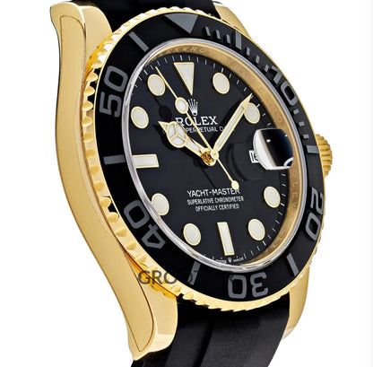 Rolex Yacht-Master Yellow Gold Oysterflex 42Mm